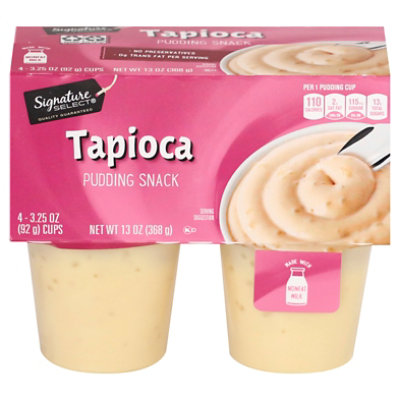 Signature SELECT Tapioca Pudding Snack - 4-3.25 Oz - Image 4