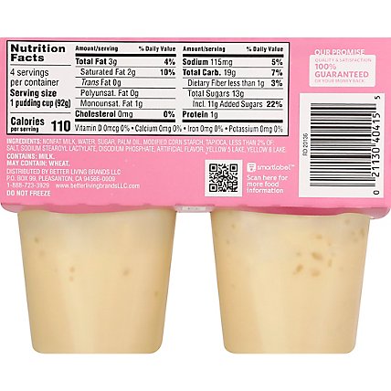 Signature SELECT Pudding Snack Tapioca - 4-3.25 Oz - Image 6