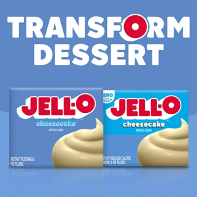 Jell-O Cheesecake Instant Pudding & Pie Filling Mix Box - 3.4 Oz - Image 8