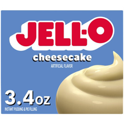 Jell-O Cheesecake Instant Pudding & Pie Filling Mix Box - 3.4 Oz - Image 1