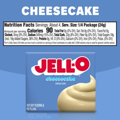 Jell-O Cheesecake Instant Pudding & Pie Filling Mix Box - 3.4 Oz - Image 7