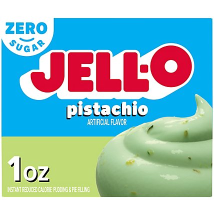 JELL-O Pudding & Pie Filling Instant Sugar Free Pistachio - 1 Oz - Image 1
