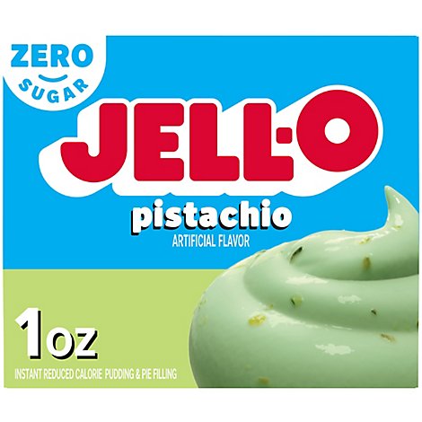 JELL-O Pudding & Pie Filling Instant Sugar Free Pistachio - 1 Oz