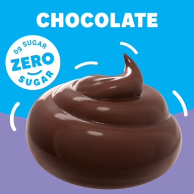 Jell-O Chocolate Flavor Zero Sugar Instant Reduced Calorie Pudding & Pie Filling Mix - 1.4 Oz - Image 4