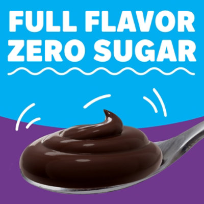 Jell-O Chocolate Fudge Artificially Flavored Zero Sugar Instant Reduced Calorie Pudding & Pie Filling Mix - 1.4 Oz - Image 6