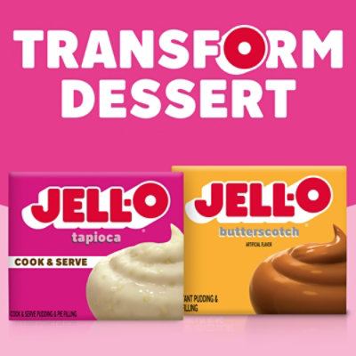 Jell-O Cook & Serve Tapioca Fat Free Pudding & Pie Filling Mix Box - 3 Oz - Image 7