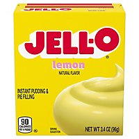 JELL-O Pudding & Pie Filling Instant Lemon - 3.4 Oz - Image 3