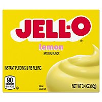 Jell-O Lemon Instant Pudding & Pie Filling Mix Box - 3.4 Oz - Image 9