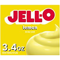 Jell-O Lemon Instant Pudding & Pie Filling Mix Box - 3.4 Oz - Image 3