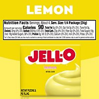 Jell-O Lemon Instant Pudding & Pie Filling Mix Box - 3.4 Oz - Image 7