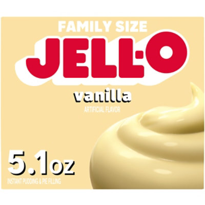 Jell-O Vanilla Instant Pudding & Pie Filling Mix Box - 5.1 Oz - Image 1