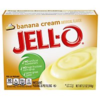 JELL-O Pudding & Pie Filling Instant Banana Cream - 5.1 Oz - Image 3