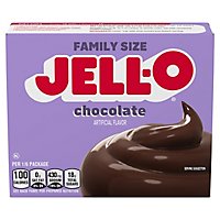 Jell-O Chocolate Instant Pudding & Pie Filling Mix Box - 5.9 Oz - Image 2