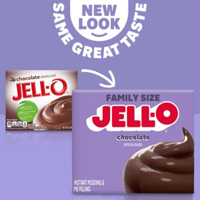 Jell-O Chocolate Instant Pudding & Pie Filling Mix Box - 5.9 Oz - Image 7