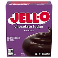 Jell-O Chocolate Fudge Instant Pudding & Pie Filling Mix Box - 3.9 Oz - Image 5