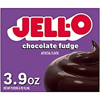 Jell-O Chocolate Fudge Instant Pudding & Pie Filling Mix Box - 3.9 Oz - Image 3