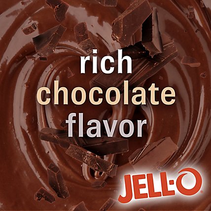 Jell-O Chocolate Instant Pudding & Pie Filling Mix Box - 3.9 Oz - Image 1