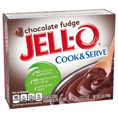 JELL-O Pudding & Pie Filling Cook & Serve Chocolate Fudge - 5 Oz - Image 5