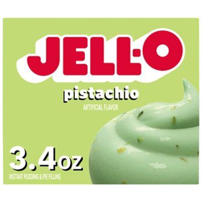 Jell-O Pistachio Artificially Flavored Instant Pudding & Pie Filling Mix - 3.4 Oz.