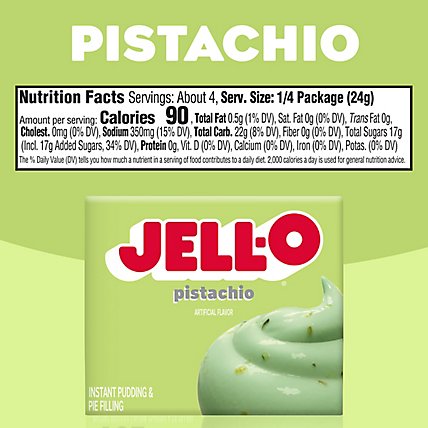 JELL-O Pudding & Pie Filling Instant Pistachio - 3.4 Oz - Image 6