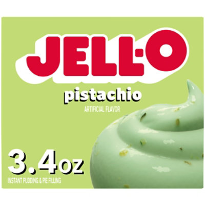 Jell-O Pistachio Instant Pudding & Pie Filling Mix Box - 3.4 Oz - Image 1