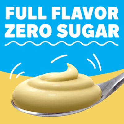 Jell-O Banana Cream Artificially Flavored Zero Sugar Instant Reduced Calorie Pudding & Pie Filling Mix - 0.9 Oz