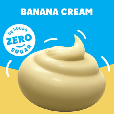 Jell-O Banana Cream Artificially Flavored Zero Sugar Instant Reduced Calorie Pudding & Pie Filling Mix - 0.9 Oz - Image 4
