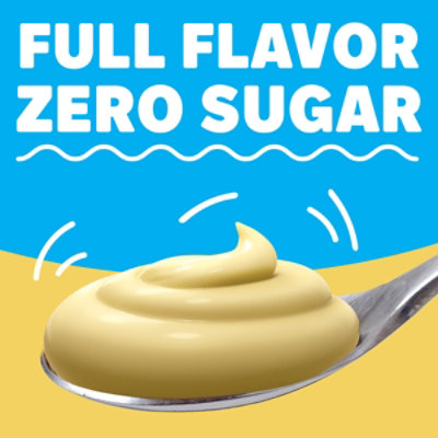 Jell-O Banana Cream Artificially Flavored Zero Sugar Instant Reduced Calorie Pudding & Pie Filling Mix - 0.9 Oz - Image 6