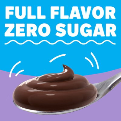 Jell-O Chocolate Flavor Zero Sugar Instant Reduced Calorie Pudding & Pie Filling Family Size - 2.1 Oz. - Image 6