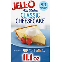 JELL-O No Bake Dessert Mix Real Cheesecake - 11.1 Oz - Image 1