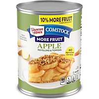 Duncan Hines Comstock Pie Filling & Topping More Fruit Apple - 21 Oz - Image 2