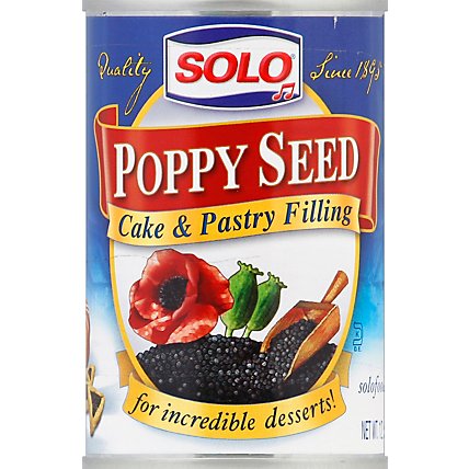 SOLO Cake & Pastry Filling Poppy Seed - 12.5 Oz - Image 2