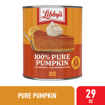 Libby's 100% Pure Pumpkin - 29 Oz - Albertsons