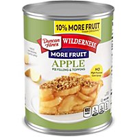 Duncan Hines Wilderness Pie Filling & Topping More Fruit Apple - 21 Oz - Image 2