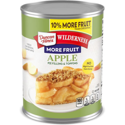 Duncan Hines Wilderness Apple Pie Filling & Topping - 21 Oz - Image 1