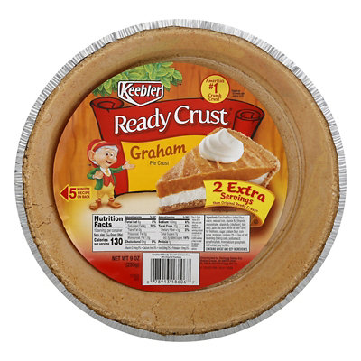 Keebler Ready Crust Pie Crusts Graham 10 Inch Size - 9 Oz - Image 5