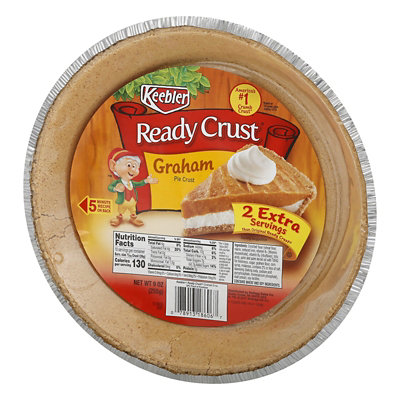 Keebler Ready Crust Pie Crusts Graham 10 Inch Size - 9 Oz - Image 3