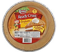 Keebler Ready Crust Pie Crusts Graham 10 Inch Size - 9 Oz