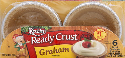 Keebler Ready Crust Pie Crust Graham Mini - 6-0.71 Oz