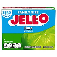 Jell-O Lime Sugar Free Gelatin Dessert Mix Box - 0.6 Oz - Image 5