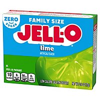 Jell-O Lime Sugar Free Gelatin Dessert Mix Box - 0.6 Oz - Image 8