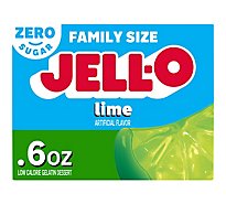 JELL-O Gelatin Dessert Sugar Free Lime - 6 Oz