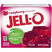 Jell-O Raspberry Gelatin Dessert Mix Box - 3 Oz - Image 3