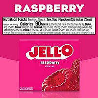 Jell-O Raspberry Gelatin Dessert Mix Box - 3 Oz - Image 5