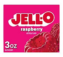 JELL-O Gelatin Dessert Raspberry - 3 Oz