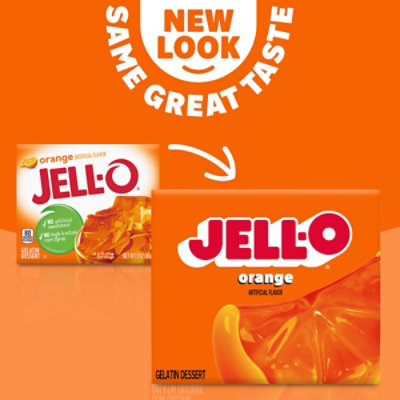 Jell-O Orange Gelatin Dessert Mix Box - 3 Oz - Image 7