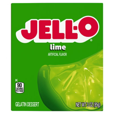 Jell-O Lime Gelatin Dessert Mix Box - 3 Oz - Image 9