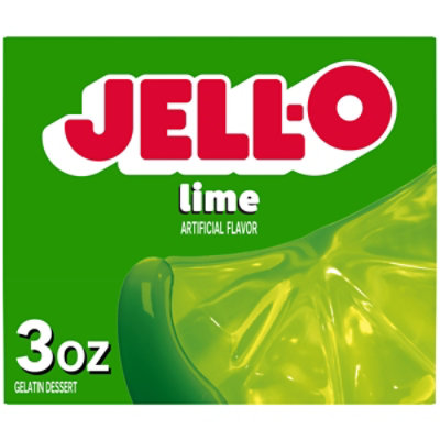 Jell-O Lime Artificially Flavored Gelatin Dessert Mix - 3 Oz - Image 1