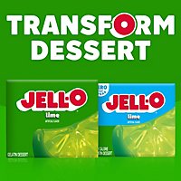 Jell-O Lime Gelatin Dessert Mix Box - 3 Oz - Image 3