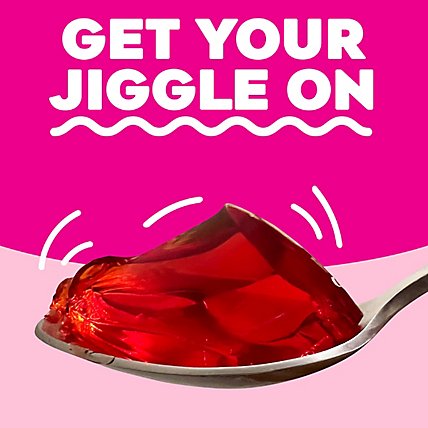 Jell-O Strawberry Gelatin Dessert Mix Box - 6 Oz - Image 3